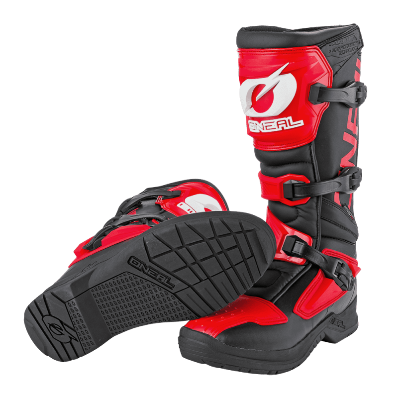 BOTAS RSX - VEREMELHO/ PRETO