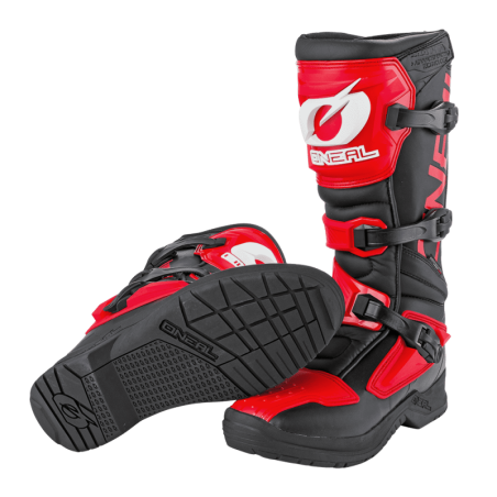 BOTAS RSX - VEREMELHO/ PRETO