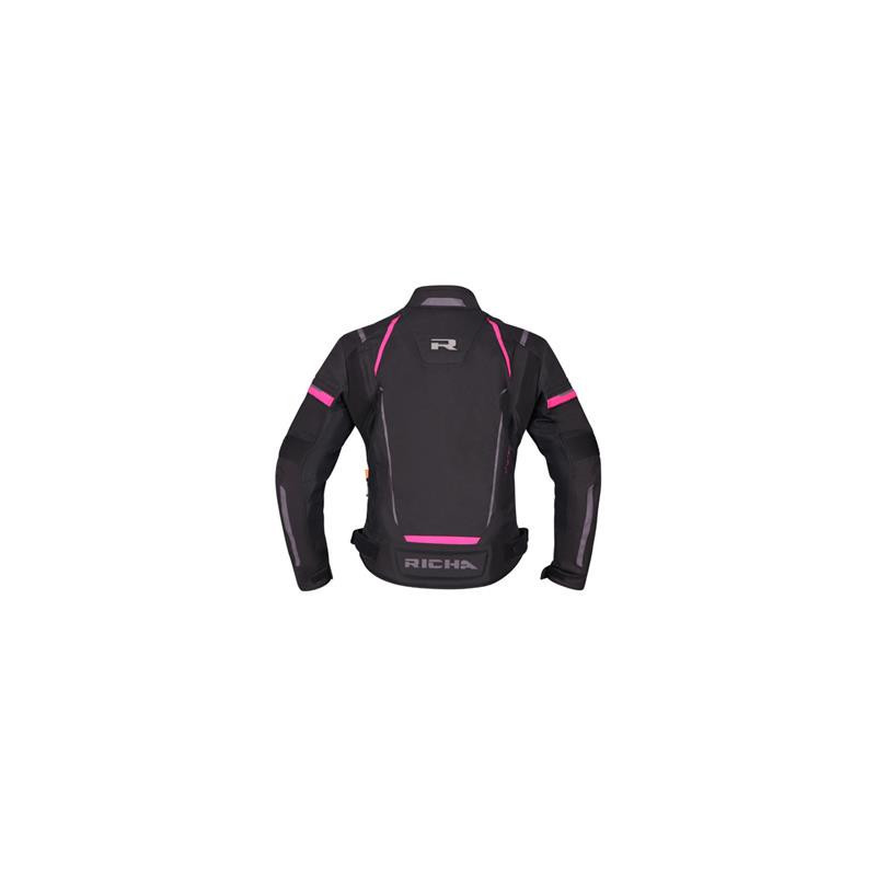 CASACO RICHA AIRSTREAM 3 MULHER - PRETO/ROSA