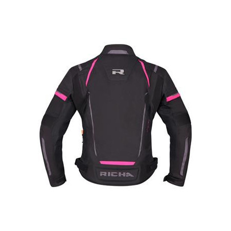 CASACO RICHA AIRSTREAM 3 MULHER - PRETO/ROSA