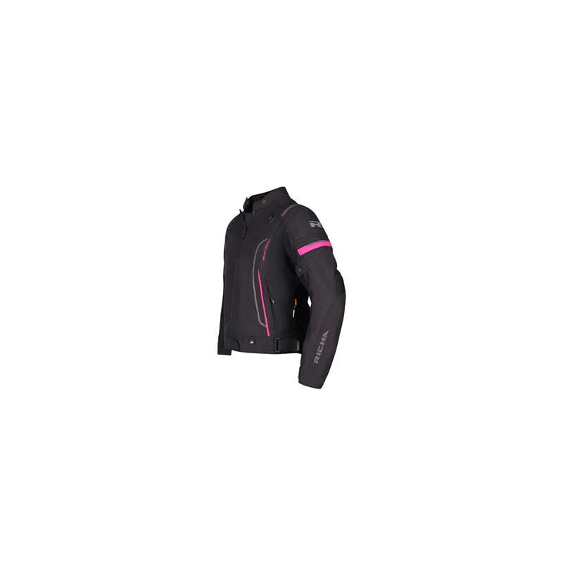CASACO RICHA AIRSTREAM 3 MULHER - PRETO/ROSA