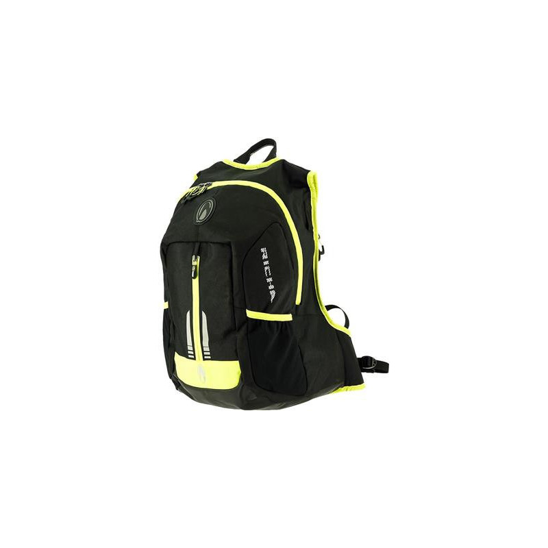 MOCHILA RICHA PADDOCK - PRETO/AMRELO FLUO