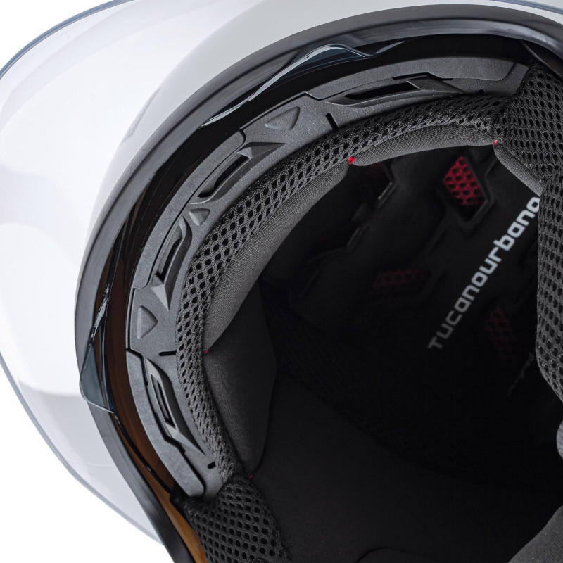 CAPACETE EL'TOP - BRANCO PÉROLA