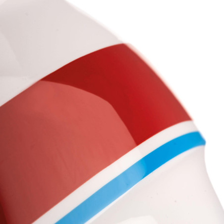 CAPACETE EL'MAX - BRANCO GRÁFICO A