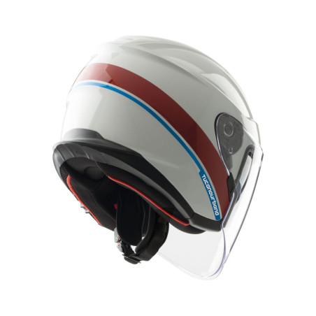 CAPACETE EL'MAX - BRANCO GRÁFICO A
