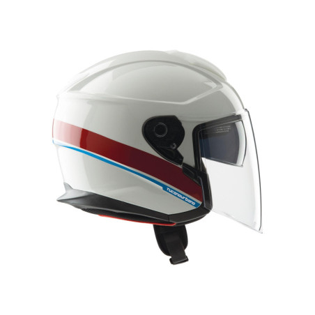 CAPACETE EL'MAX - BRANCO GRÁFICO A