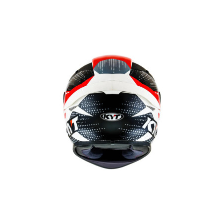 CAPACETE KYT TT-REVO GEAR - PRETO/VERMELHO