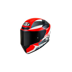 CAPACETE KYT TT-REVO GEAR - PRETO/VERMELHO