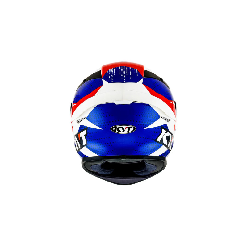 CAPACETE KYT TT-REVO GEAR - AZUL/VERMELHO