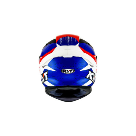 CAPACETE KYT TT-REVO GEAR - AZUL/VERMELHO