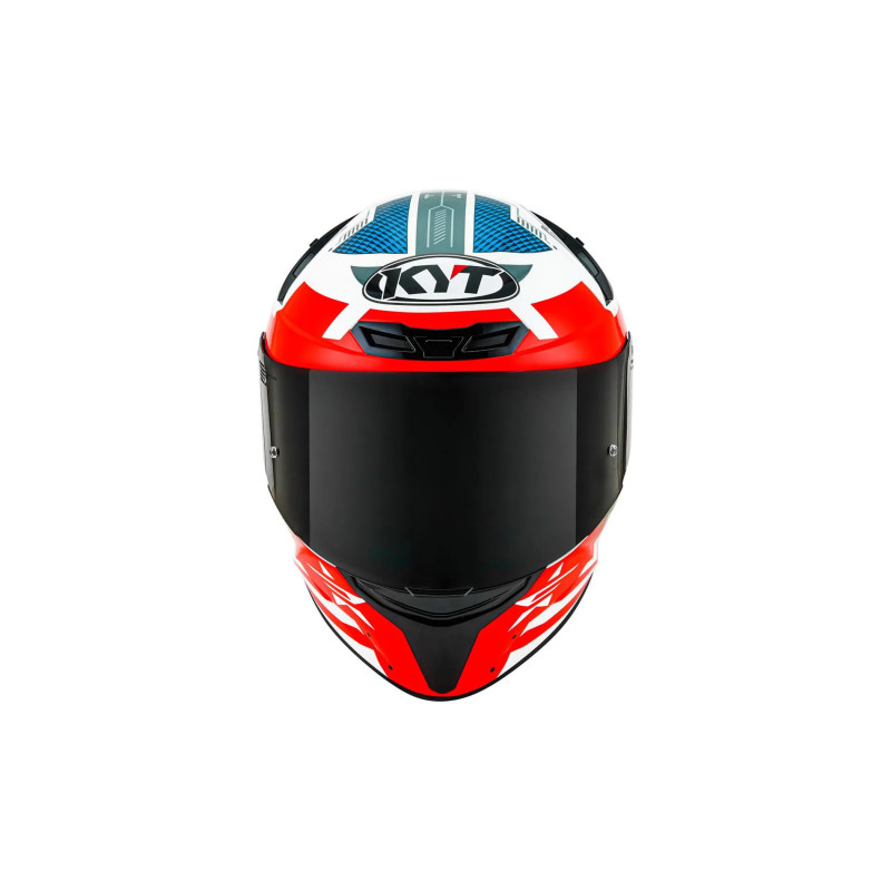 CAPACETE KYT TT-REVO FUSELAGE - AZUL/VERMELHO