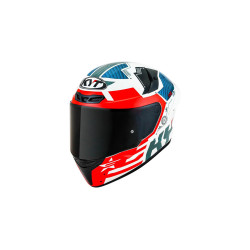 CAPACETE KYT TT-REVO FUSELAGE - AZUL/VERMELHO