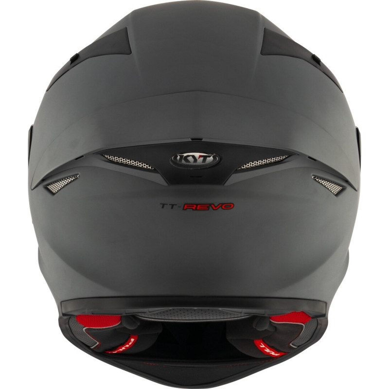 CAPACETE KYT TT-REVO PLAIN - CINZENTO MATT