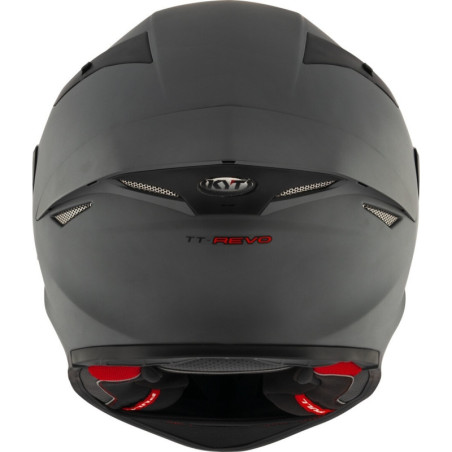 CAPACETE KYT TT-REVO PLAIN - CINZENTO MATT