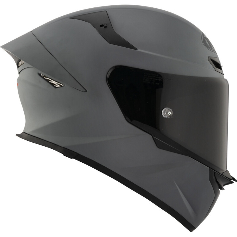 CAPACETE KYT TT-REVO PLAIN - CINZENTO MATT