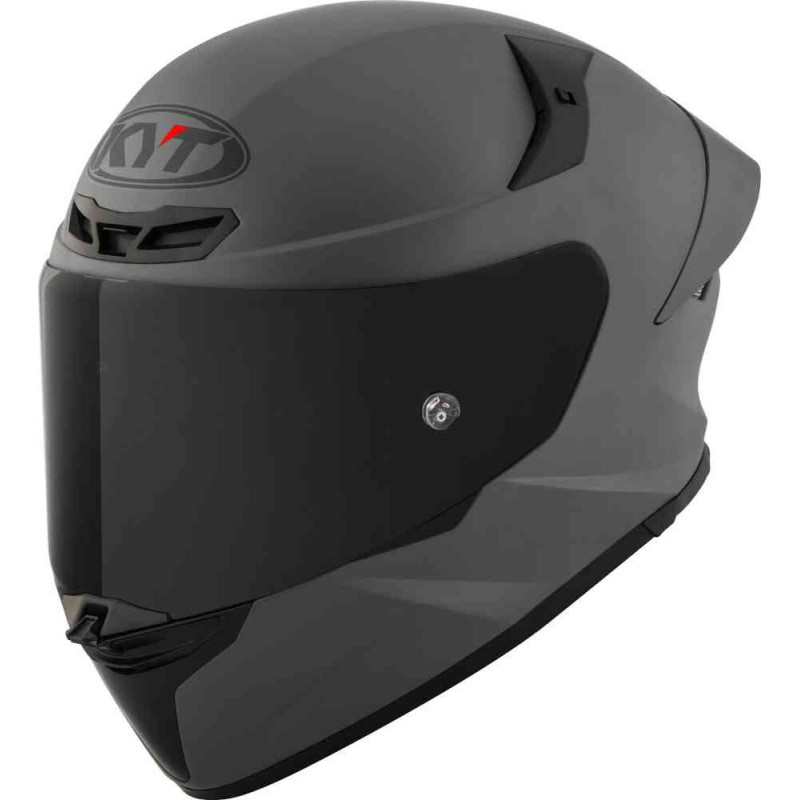 CAPACETE KYT TT-REVO PLAIN - CINZENTO MATT