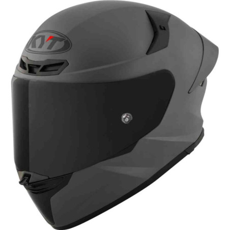 CAPACETE KYT TT-REVO PLAIN - CINZENTO MATT