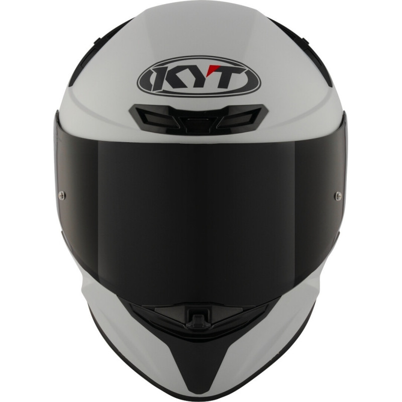 CAPACETE KYT TT-REVO PLAIN - CINZENTO CLARO MATT