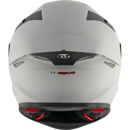 CAPACETE KYT TT-REVO PLAIN - CINZENTO CLARO MATT