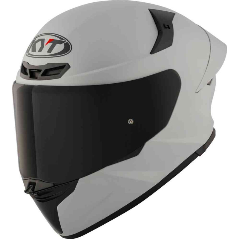CAPACETE KYT TT-REVO PLAIN - CINZENTO CLARO MATT