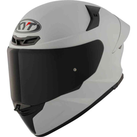 CAPACETE KYT TT-REVO PLAIN - CINZENTO CLARO MATT