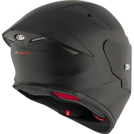 CAPACETE KYT TT-REVO PLAIN - PRETO