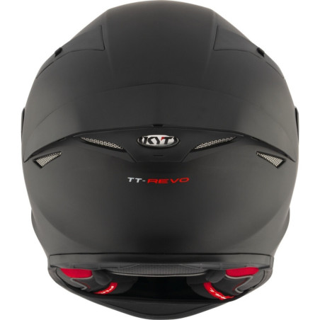 CAPACETE KYT TT-REVO PLAIN - PRETO