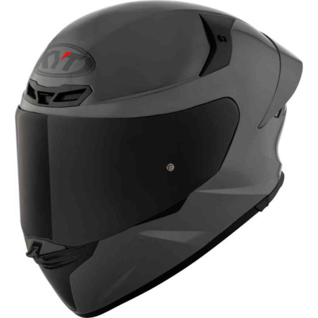 CAPACETE KYT TT-REVO PLAIN - CINZENTO