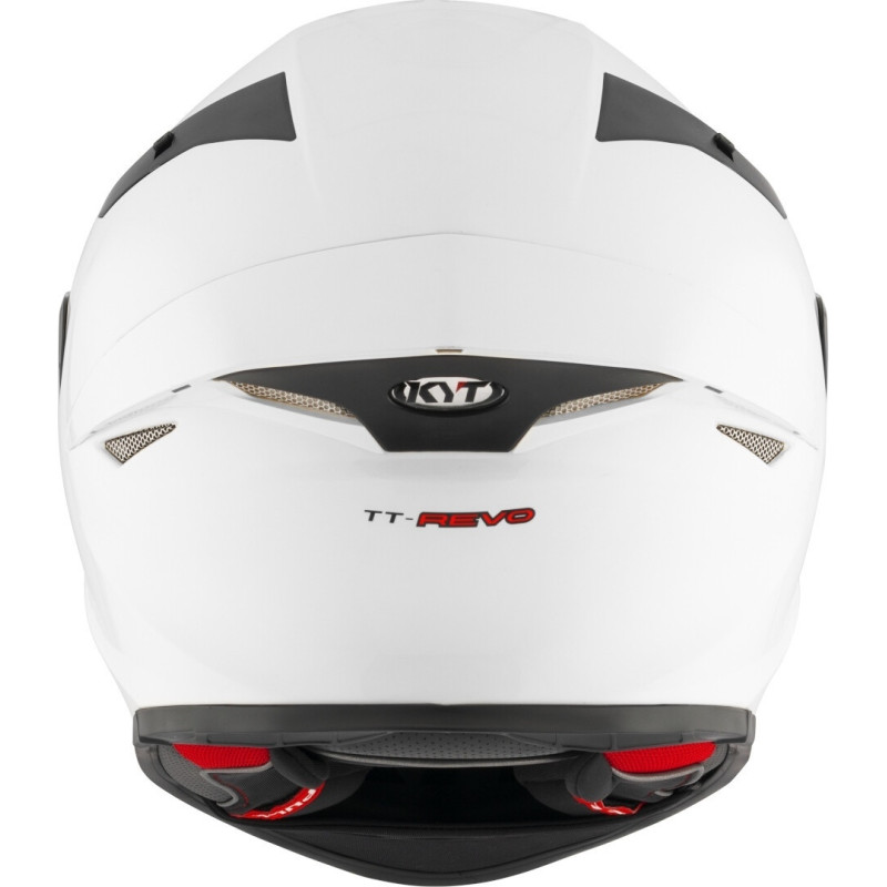 CAPACETE KYT TT-REVO PLAIN - BRANCO