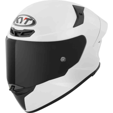 CAPACETE KYT TT-REVO PLAIN - BRANCO