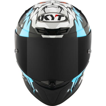 CAPACETE KYT TT-REVO MASIA REPLICA - AZUL/PRETO