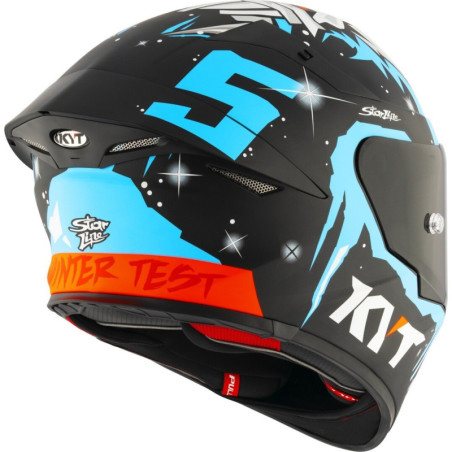 CAPACETE KYT TT-REVO MASIA REPLICA - AZUL/PRETO