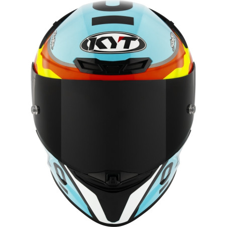 CAPACETE KYT TT-REVO LEOPARD - AZUL/AMARELO