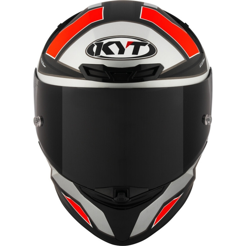 CAPACETE KYT TT-REVO ELECTRON - PRETO/VERMELHO