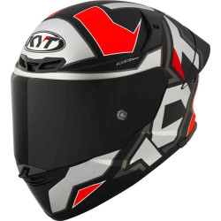 CAPACETE KYT TT-REVO ELECTRON - PRETO/VERMELHO
