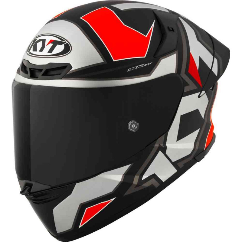 CAPACETE KYT TT-REVO ELECTRON - PRETO/VERMELHO