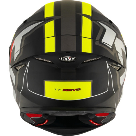 CAPACETE KYT TT-REVO ELECTRON - PRETO/AMARELO