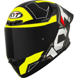 CAPACETE KYT TT-REVO ELECTRON - PRETO/AMARELO