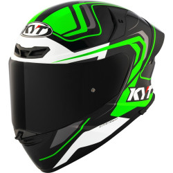 CAPACETE KYT TT- REVO OVERTECH - PRETO/VERDE