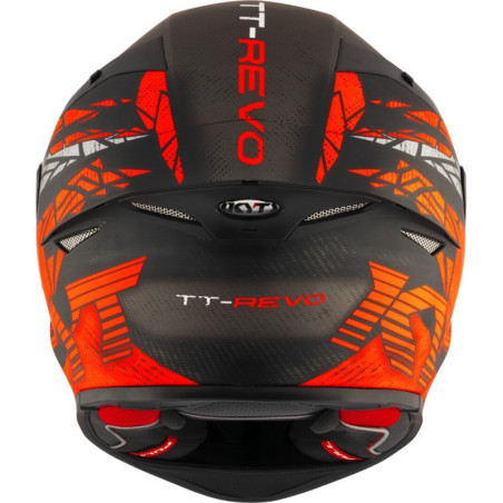 CAPACETE KYT TT-REVO COMBUSTION - VERMELHO