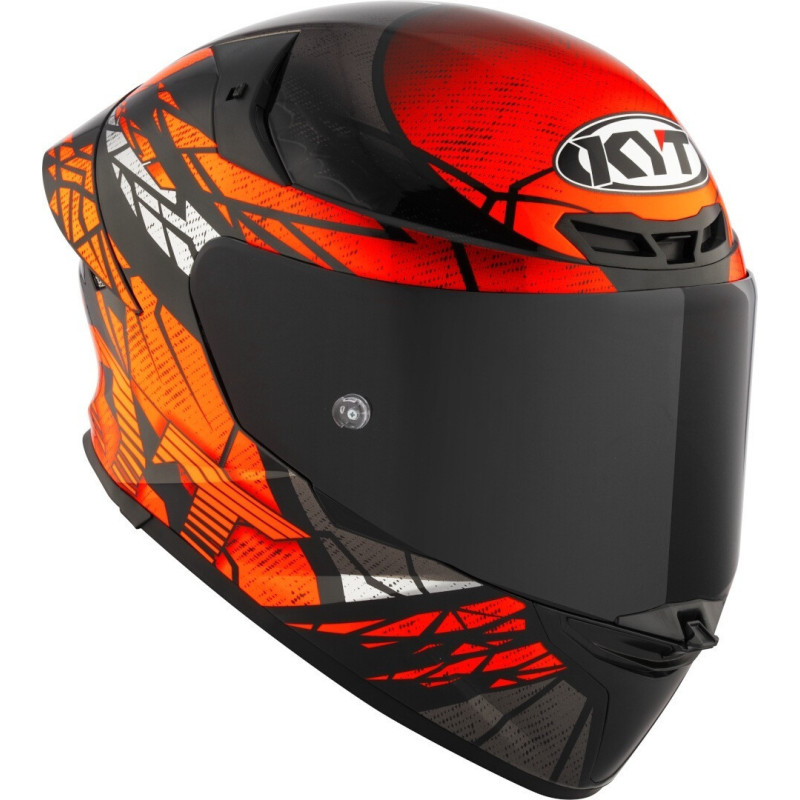 CAPACETE KYT TT-REVO COMBUSTION - LARANJA