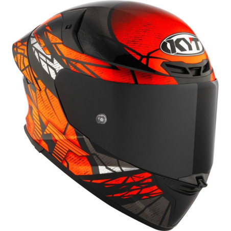 CAPACETE KYT TT-REVO COMBUSTION - LARANJA