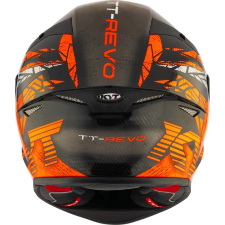 CAPACETE KYT TT-REVO COMBUSTION - LARANJA