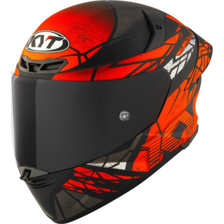 CAPACETE KYT TT-REVO COMBUSTION - LARANJA