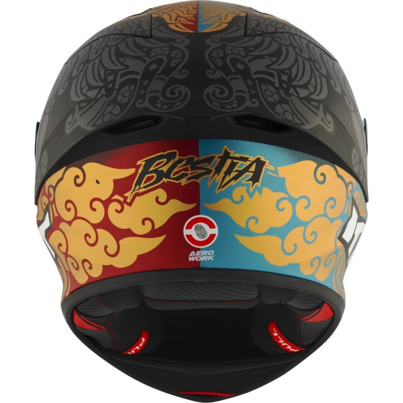 CAPACETE KX-1 RACE GP BASTIANINI REPLICA IDN 2023 MATT