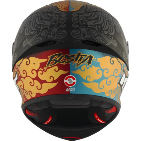 CAPACETE KX-1 RACE GP BASTIANINI REPLICA IDN 2023 MATT