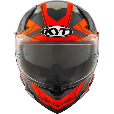CAPACETE KYT R2R OCTANE - LARANJA