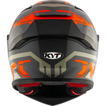 CAPACETE KYT R2R OCTANE - LARANJA