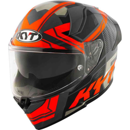 CAPACETE KYT R2R OCTANE - LARANJA