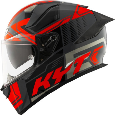 CAPACETE KYT R2R OCTANE - VERMELHO
